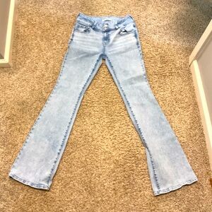 PACSUN low-rise bootcut jeans, size 29